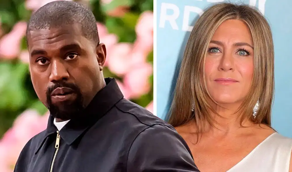 Kannye West reaccionó a la publicación hecha por Jennifer Aniston sobre su postulación presidencial. Crédito: fotocomposición JB, La República. Instagram fanpage