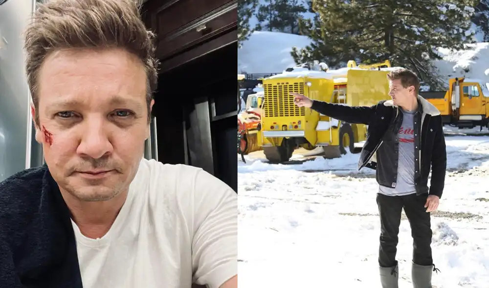 Jeremy Renner es principalmente conocido por dar vida a Hawkeye en el UCM. El accidente que sufrió tuvo lugar en las inmediaciones de su casa. Foto: composición LR/Instagram/Jeremy Renner