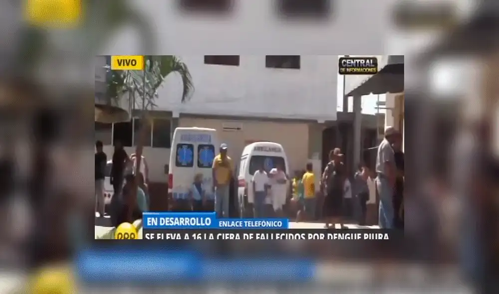 A 16 aumenta la cifra de muertos por dengue en Piura [VIDEO]