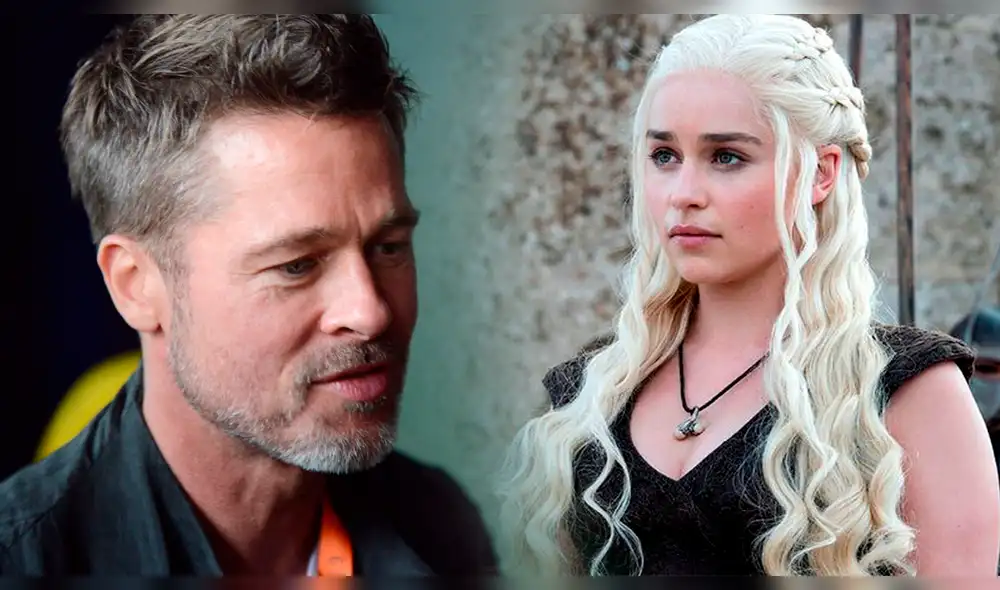 Emilia Clarke irreconocible con radical cambio de look y luce idéntica a Brad Pitt [FOTOS]