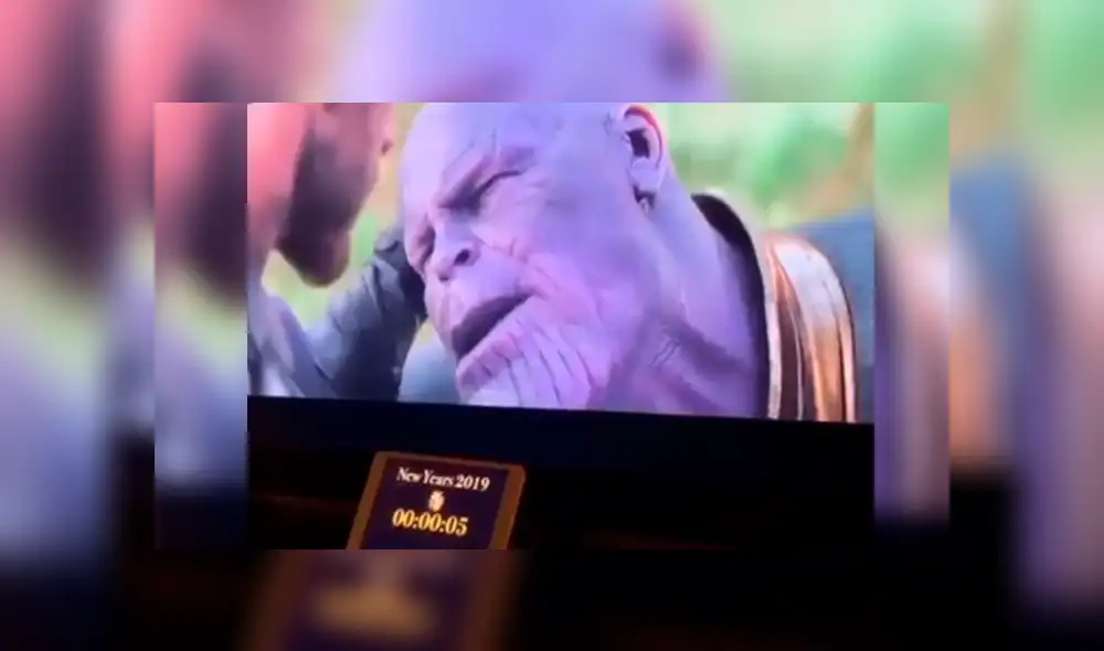 Facebook: fans de Marvel sorprenden a miles al recibir Año Nuevo viendo Avengers Infinity War
