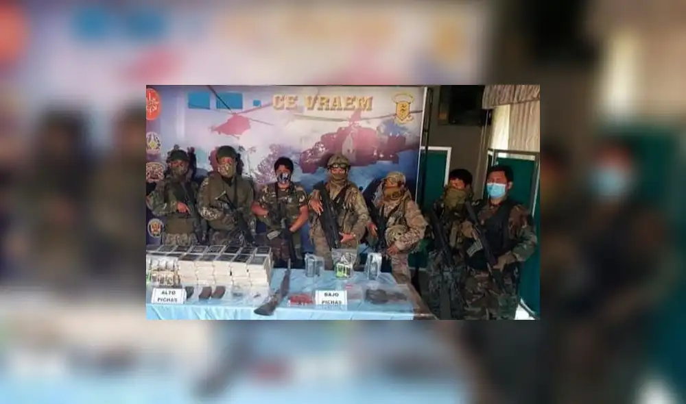 Cusco. Diferentes unidades de la Policía Nacional participaron del operativo realizado en La Convención. Foto: PNP