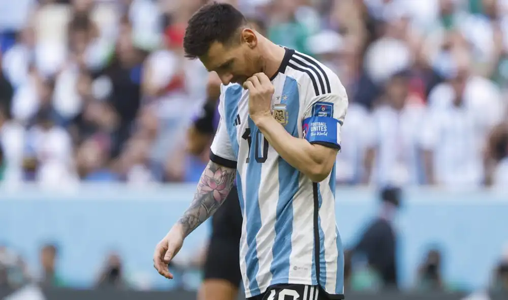 Messi y Argentina están con riesgo de quedar eliminados en fase de grupos. Foto: EFE Messi y Argentina están con riesgo de quedar eliminados en fase de grupos. Foto: EFE