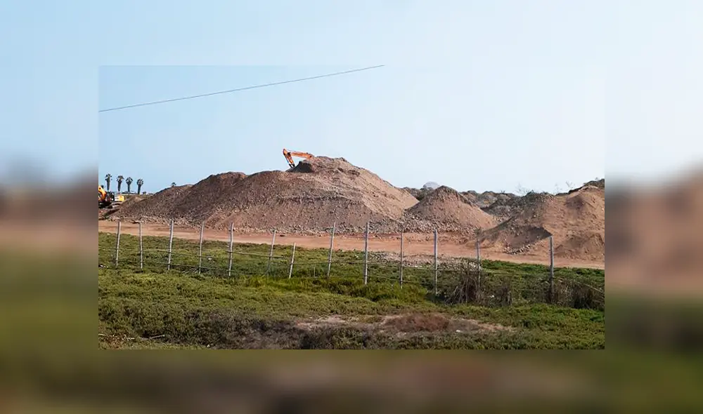 Denuncian daños a los humedales de Lurín por maquinarias de empresa inmobiliaria [FOTOS]