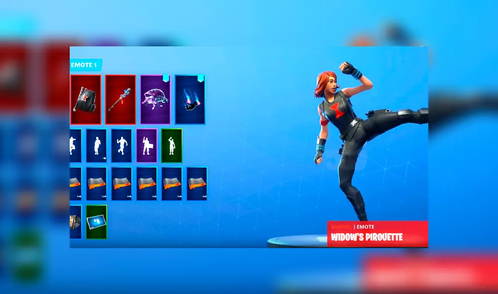 Fortnite: cómo conseguir el skin de Black Widow por el estreno de Avengers Endgame