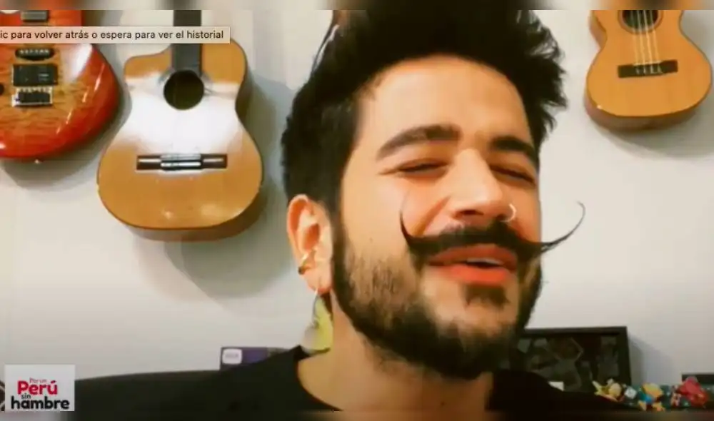 "Saben que los amo, pero se los repito porque me apasiona decírselo", dijo. (Foto: Captura Por un Perú sin hambre)