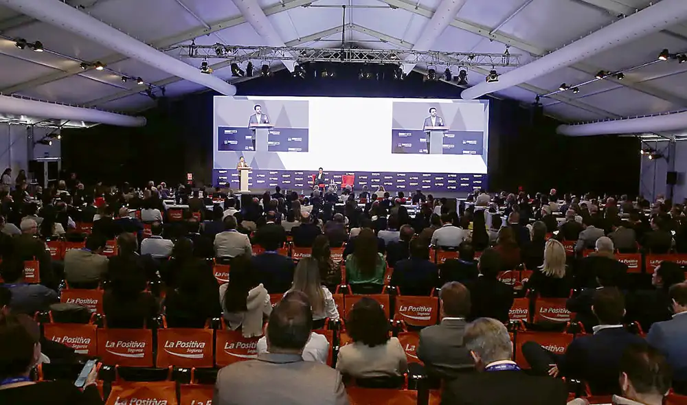 Retorno a la presencialidad. Luego de dos años, el cónclave empresarial reabrió sus puertas por su 60 edición. Foto: John Reyes/ La República Retorno a la presencialidad. Luego de dos años, el cónclave empresarial reabrió sus puertas por su 60 edición. Foto: John Reyes/ La República