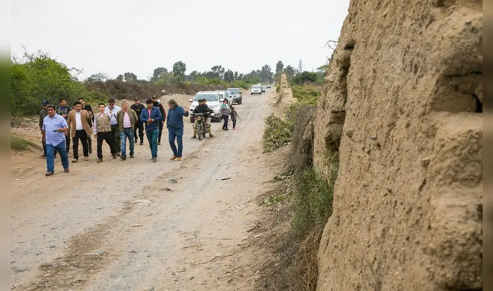 Zona intangible de Chan Chan.