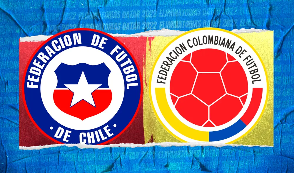 Chile y Colombia se miden en Santiago por la segunda jornada de las Eliminatorias rumbo al Mundial de Qatar 2020. Foto: Composición de Fabrizio Oviedo