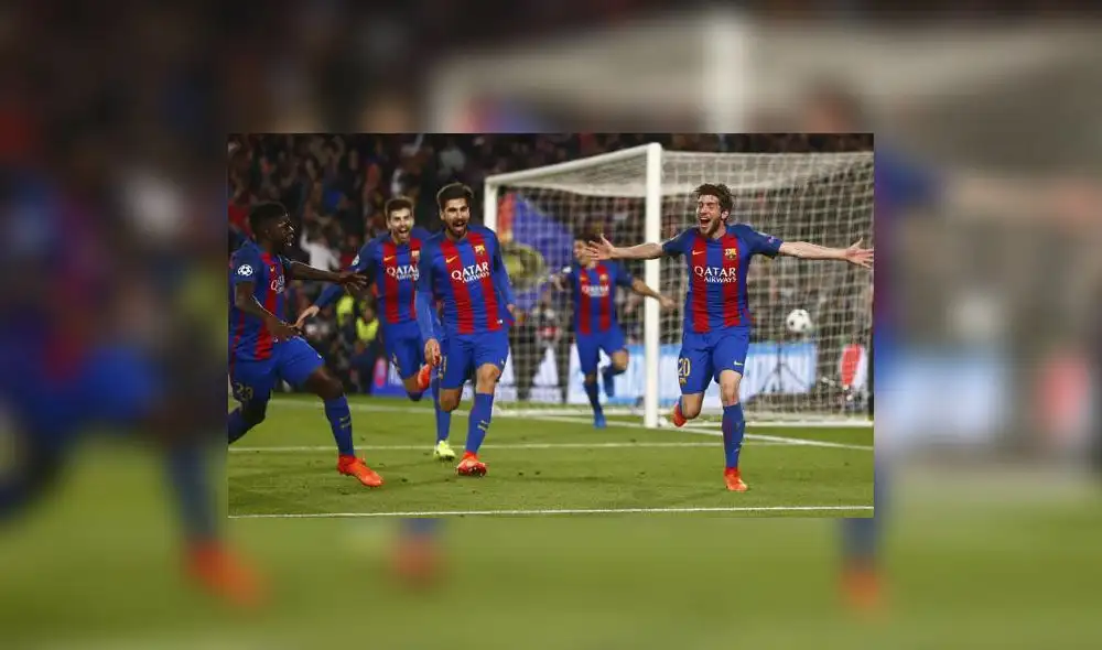 Lionel Messi: ¿dónde estaba en la celebración del gol de Sergi Roberto? | VIDEO