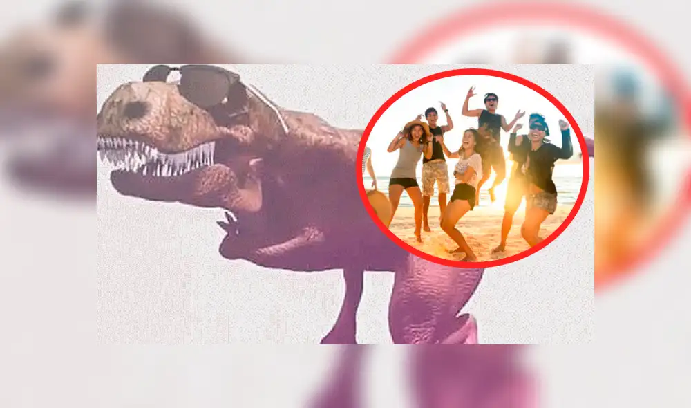Facebook: meme del dinosaurio 'Cállese viejo lesbiano' promete ser el hit del verano 2019 [VIDEO]