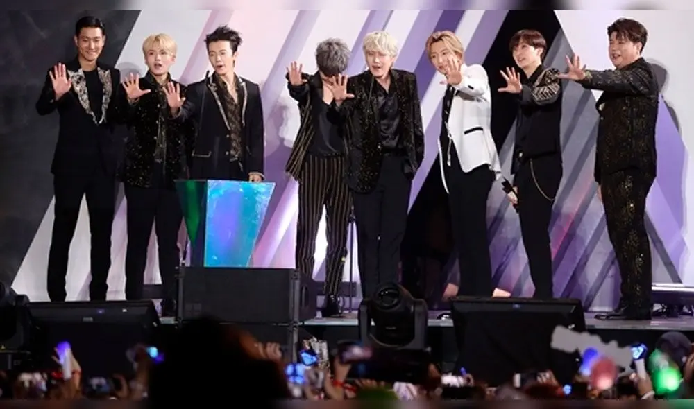 Super Junior ganó el premio AAA 2019 Top of K-Pop Record y se convirtió en el artista favorito.