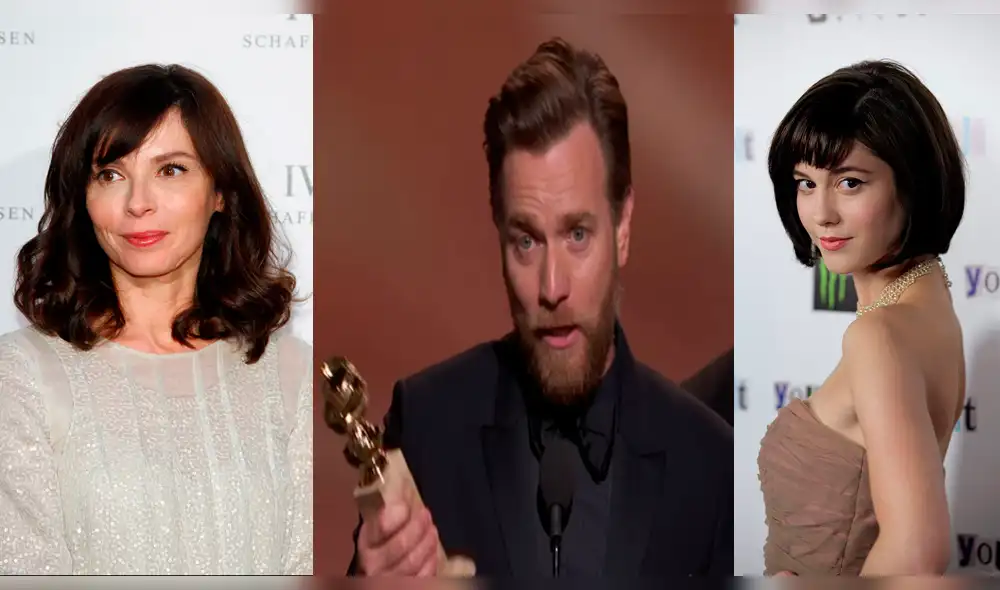 Ewan McGregor agradeció a su esposa y a su novia tras ganar Globo de Oro [VIDEO]