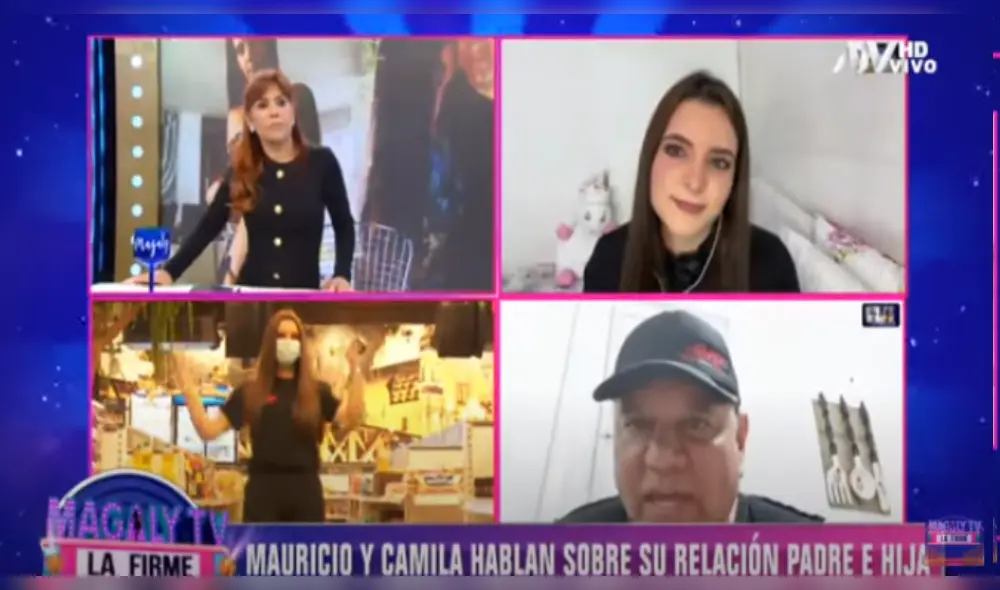 Mauricio Diez Canseco revela a Magaly Medina que tiene un hijo perdido en Magaly TV, la firme