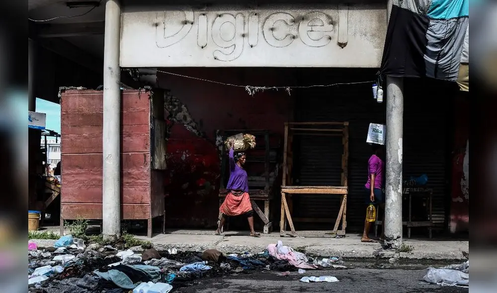 Con una población de 11,2 millones de habitantes, Haití está recién en el comienzo de la pandemia. Foto: AFP.