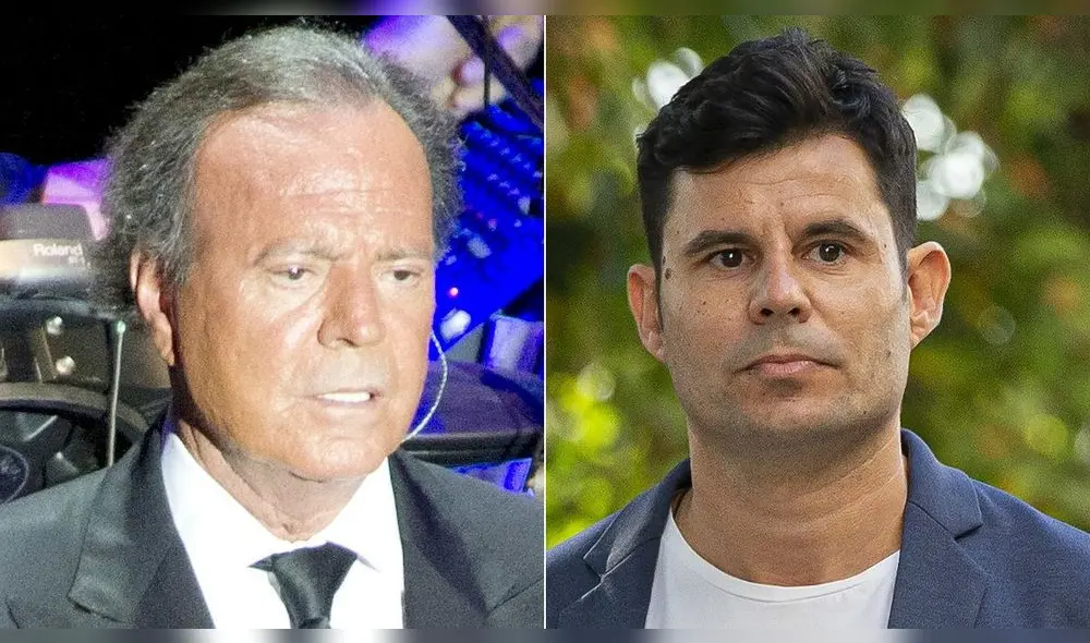 Julio Iglesias y Javier Santos. Julio Iglesias y Javier Santos.
