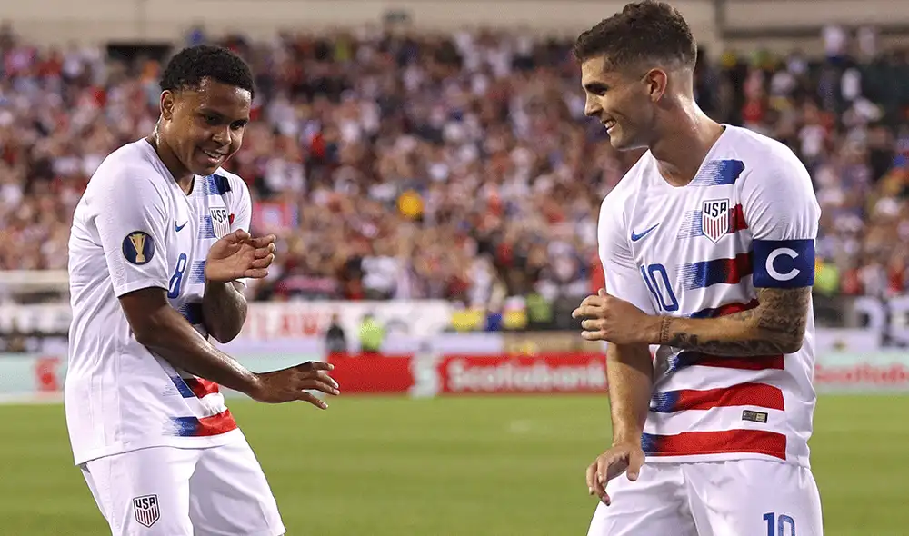 Estados Unidos vs. Curazao por los cuartos de final de la Copa de Oro 2019. Foto: AFP Estados Unidos vs. Curazao por los cuartos de final de la Copa de Oro 2019. Foto: AFP