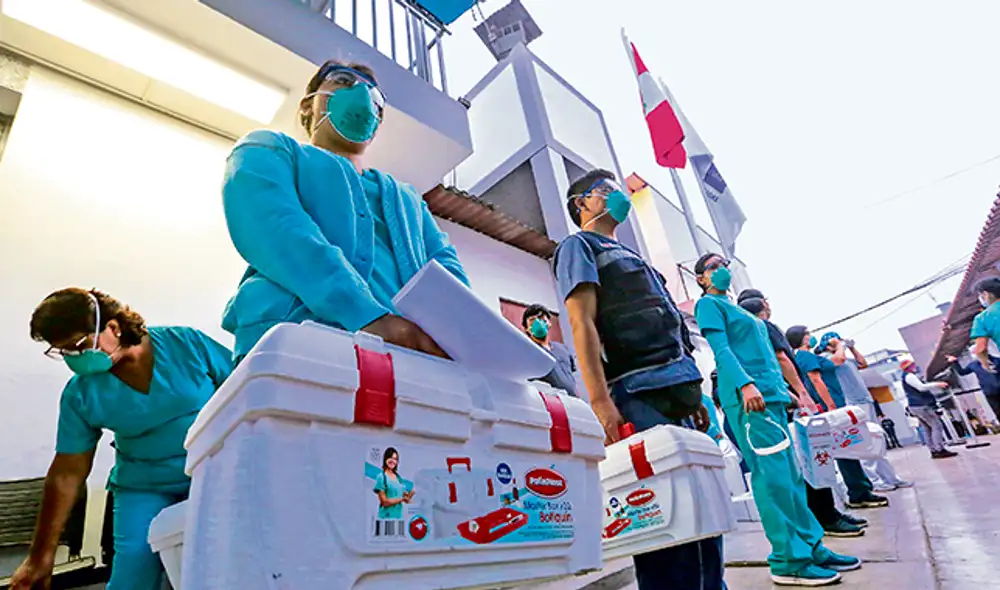 En casa. En SJL inició el programa de atención a domicilio. (Foto: Mina) En casa. En SJL inició el programa de atención a domicilio. (Foto: Mina)