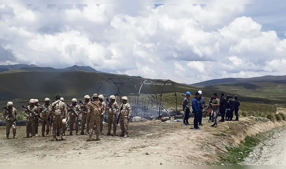 Cusco: Policías y campesinos se enfrentan en Chumbivilcas [VIDEO]