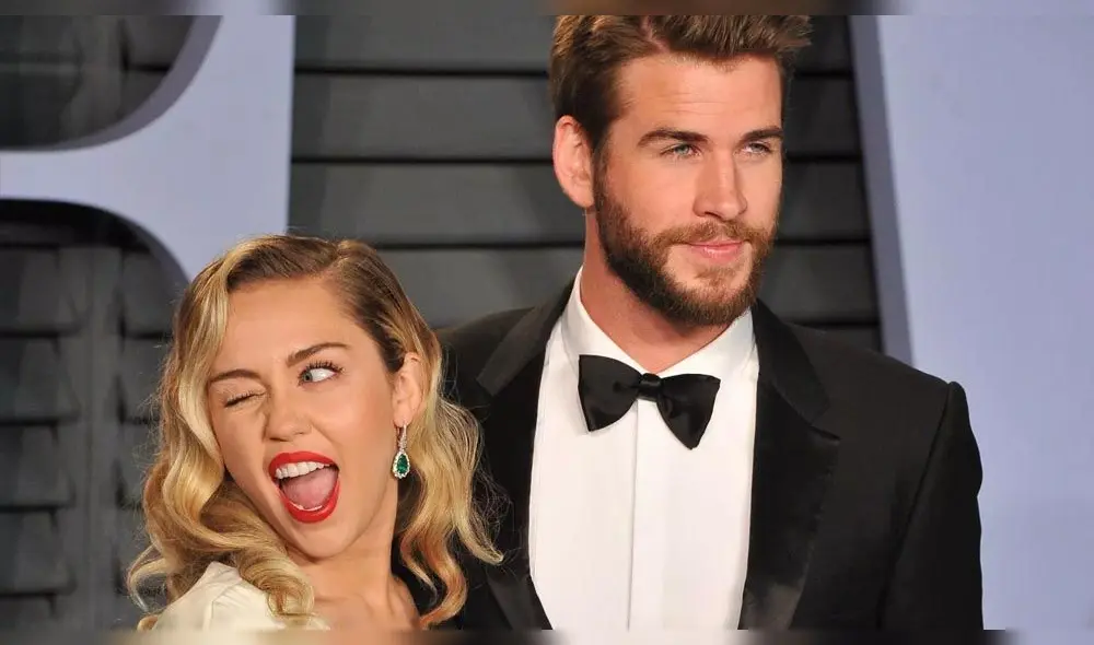 Miley Cyrus y Liam Hemsworth Miley Cyrus y Liam Hemsworth