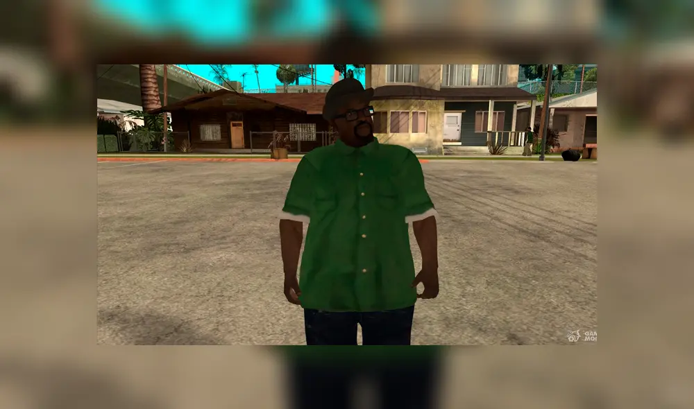 Desliza para ver imágenes de Big Smoke en GTA San Andreas. Foto: Captura.