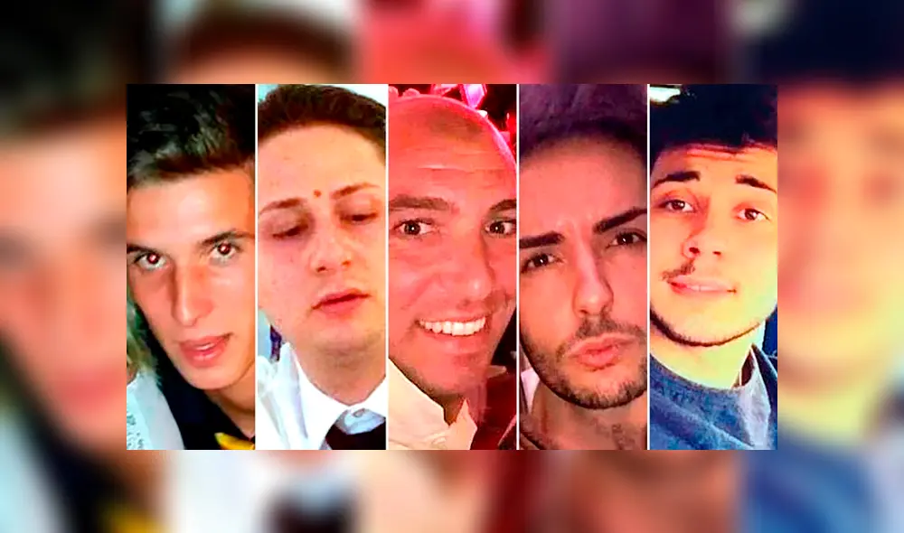 Dos de los agresores se acercaron  ala víctima ofreciéndole una bebida contaminada con sedante, y grabaron todo el ataque. (Captura: Infobae)