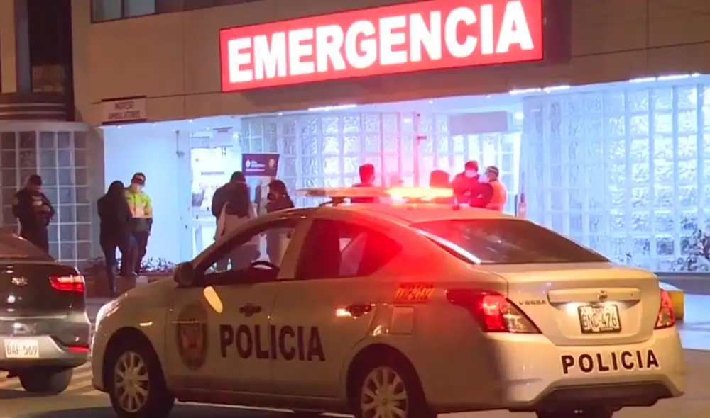 La víctima fue traslada a la Clínica Jesús del Norte, pero llegó sin signos vitales. Foto: captura de América TV