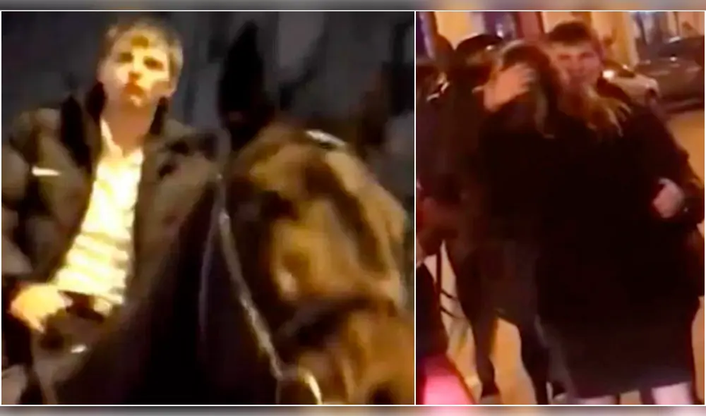 Arshavin fue captado ebrio y ‘robando’ un caballo a la salida de un club de streptease