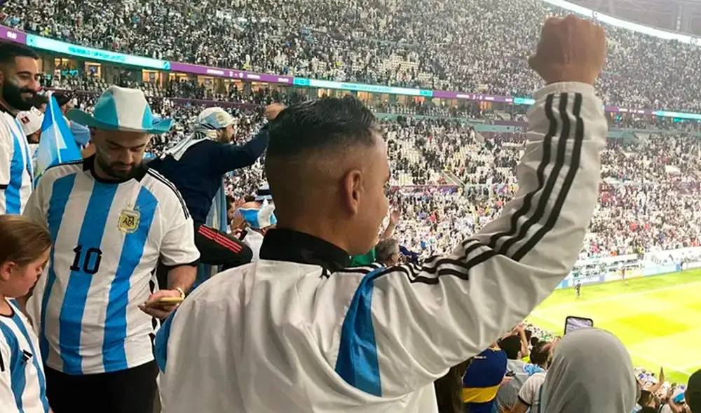 Mariano viajó a Qatar sin avisar a su familia y a su jefe, por lo que pidió confidencialidad con su apellido y rostro. Foto: TN