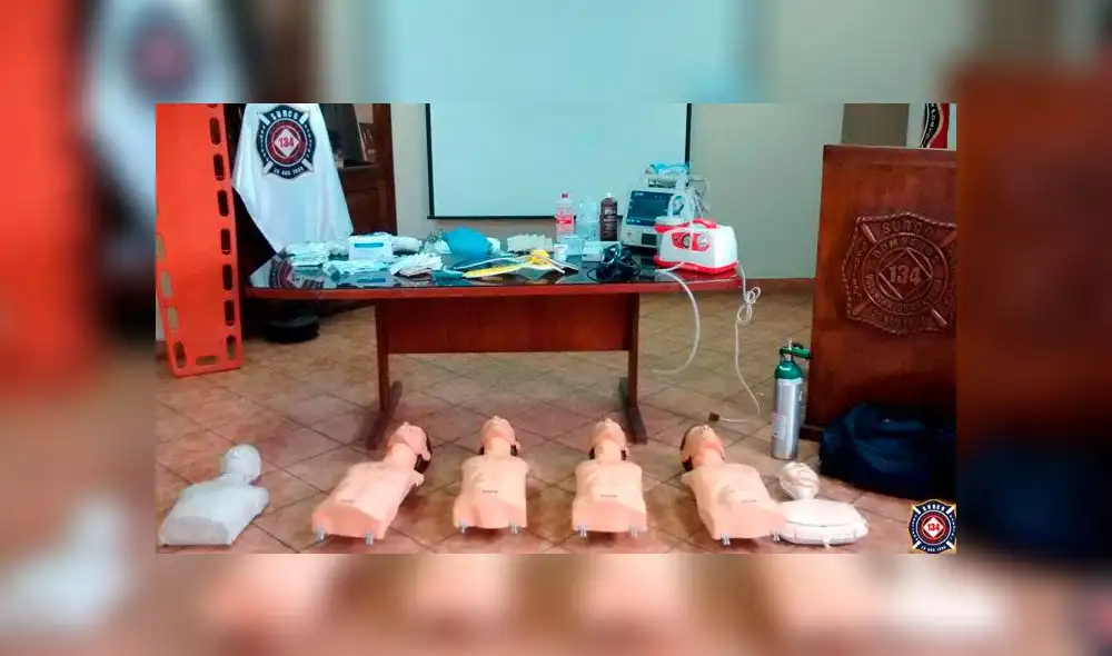 Bomberos convocan a capacitación gratuita para atender emergencias [FOTOS] 