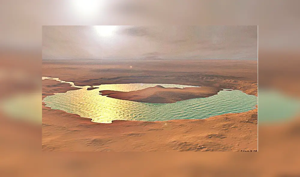 El agua salada se puede formar en la superficie de Marte. Imagen referencial: NASA / Wikicommons.