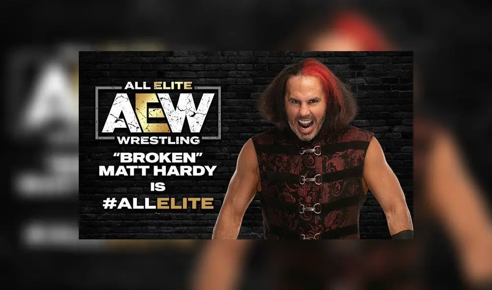 Matt Hardy debutó en AEW.