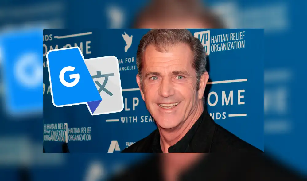 Google Translate se burla de Mel Gibson y lanzó insólito resultado al digitar su nombre