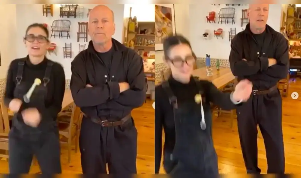 Bruce Willis forma parte de las actividades familiares junto a sus hijas. (Foto: Captura) Bruce Willis forma parte de las actividades familiares junto a sus hijas. (Foto: Captura)