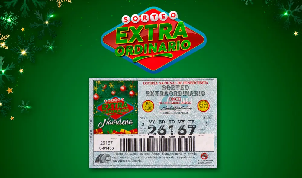 Lotería Nacional de Beneficencia (LNB)  celebra este domingo 18 el sorteo Extraordinario. Foto: @lnbpma/ Twitter