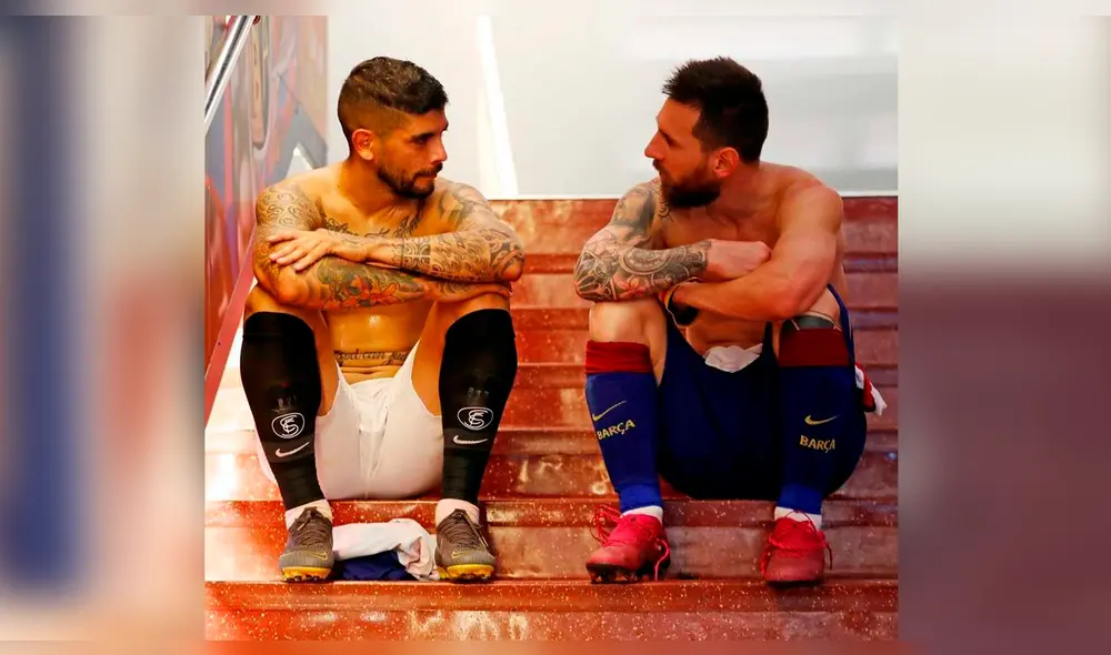 Lionel Messi: la historia detrás de la foto viral con Éver Banega. Foto: Instagram Lionel Messi. Lionel Messi: la historia detrás de la foto viral con Éver Banega. Foto: Instagram Lionel Messi.