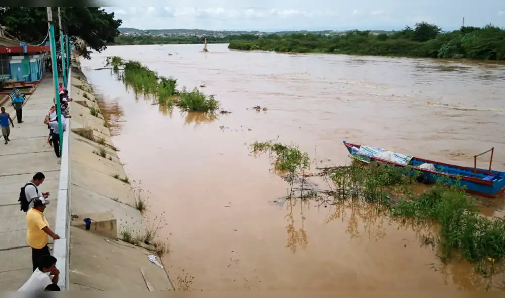 Río Tumbes: desborde afecta 900 hectáreas agrícolas y aísla 12 caseríos 