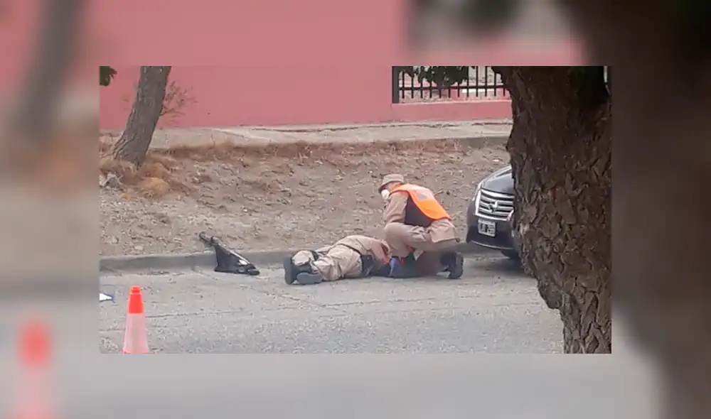 joven intentó eludir intervención por cuarentena, disparó a quemarropa a efectivo y terminó abatido por la policía. Foto: Infobae joven intentó eludir intervención por cuarentena, disparó a quemarropa a efectivo y terminó abatido por la policía. Foto: Infobae
