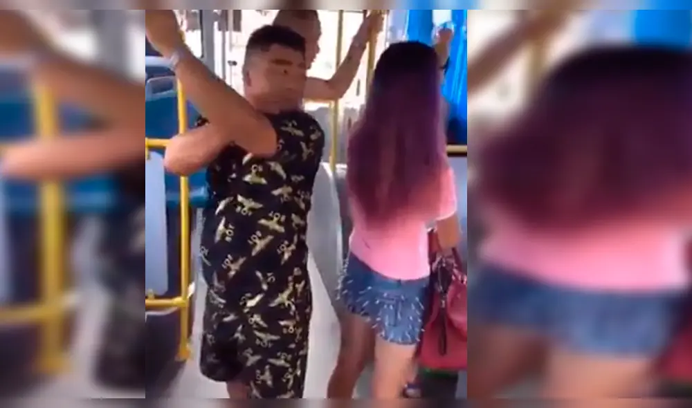 Vía YouTube: Trata de acosar a chica en bus y recibe dolorosa lección [VIDEO]