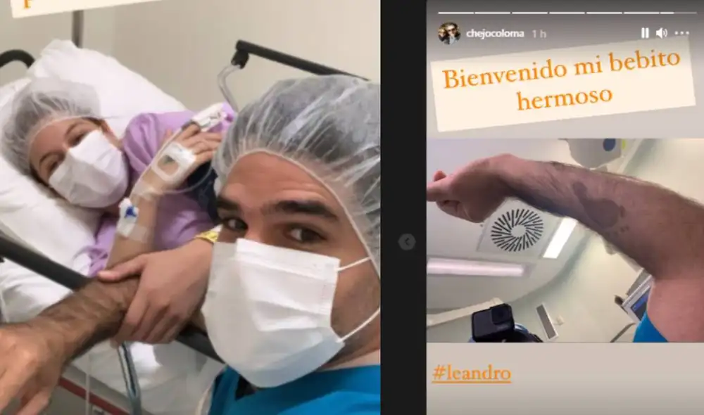 Natalia Salas y Sergio Coloma se convirtieron en padres. Natalia Salas y Sergio Coloma se convirtieron en padres.