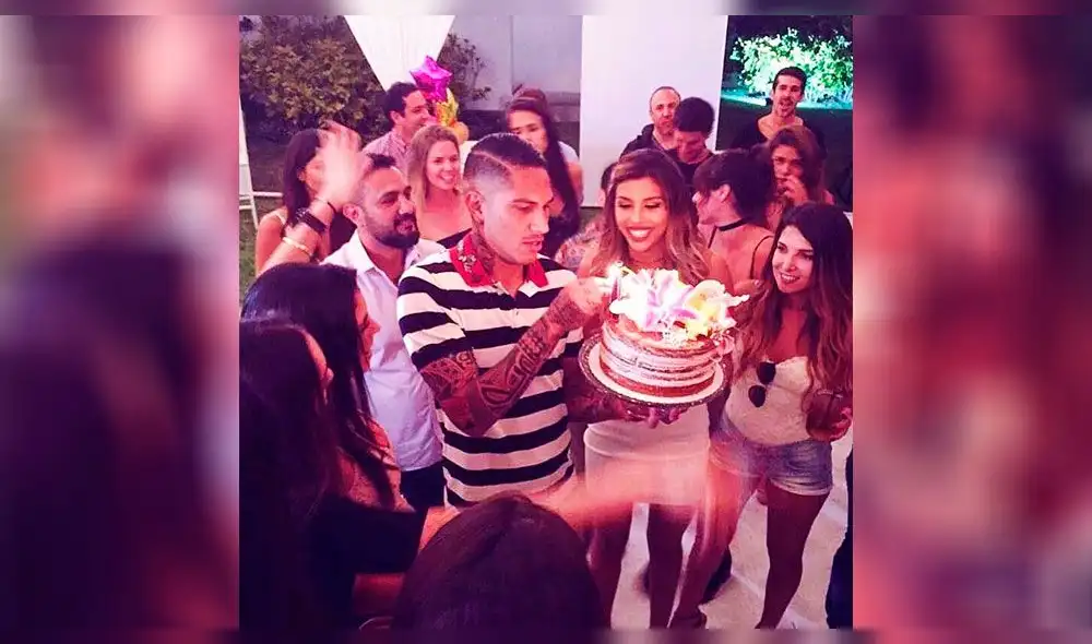 Alondra García Miró acompañó a Paolo Guerrero en el velorio de su sobrino [FOTOS] 
