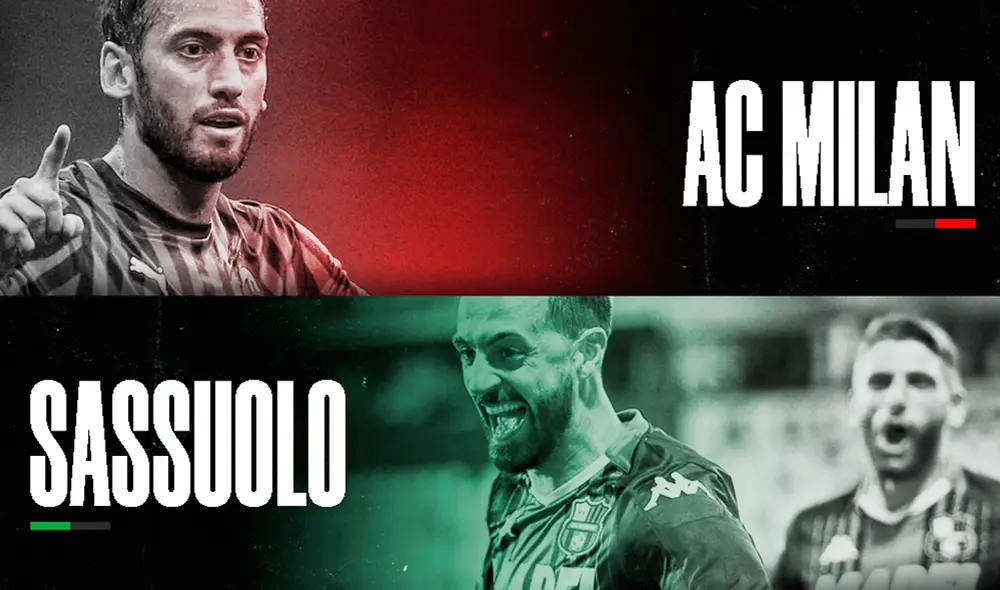 Milan vs. Sassuolo EN VIVO por la fecha 35 de la Serie A. (Gráfica: Fabrizio Oviedo).