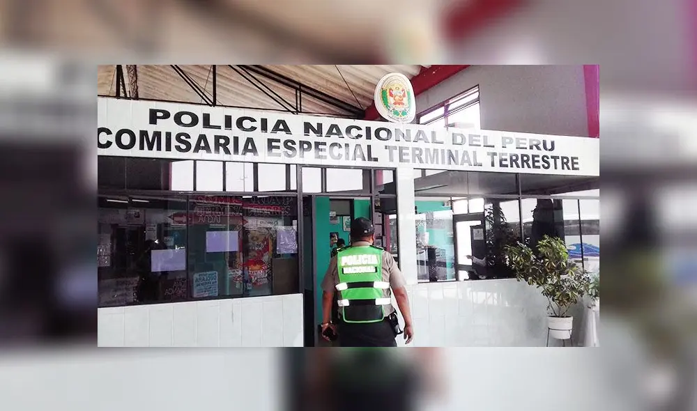 Droga en terminal de Tacna Droga en terminal de Tacna