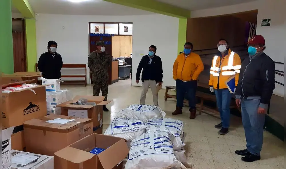 La Libertad: comité multisectorial de Sánchez Carrión recibe equipos biomédicos