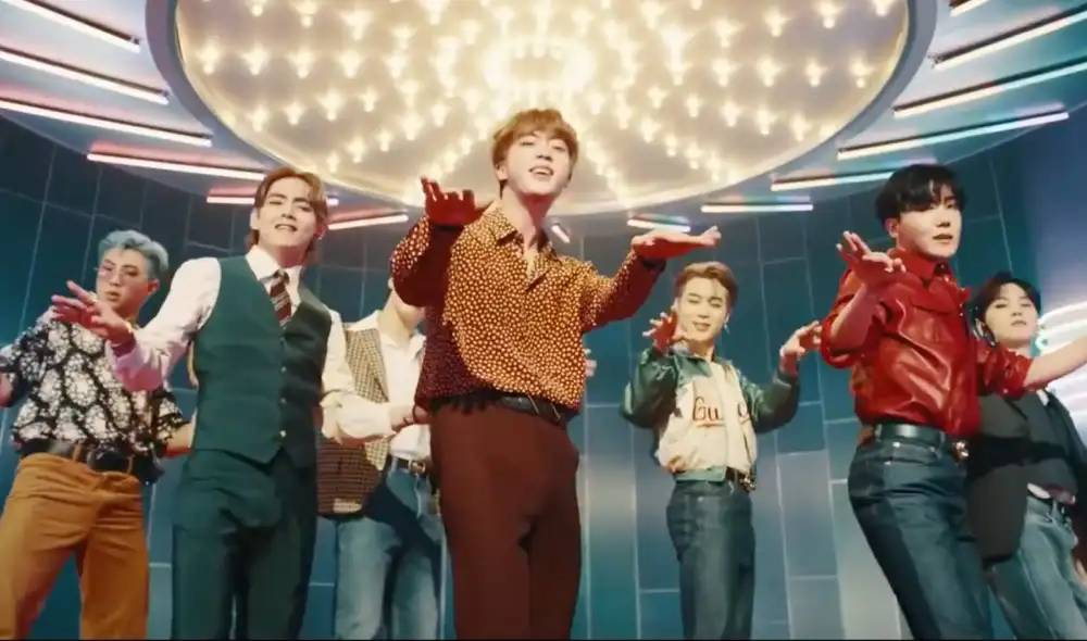 BTS, Dynamite, Global 200 Excl. EE. UU. de Billboard