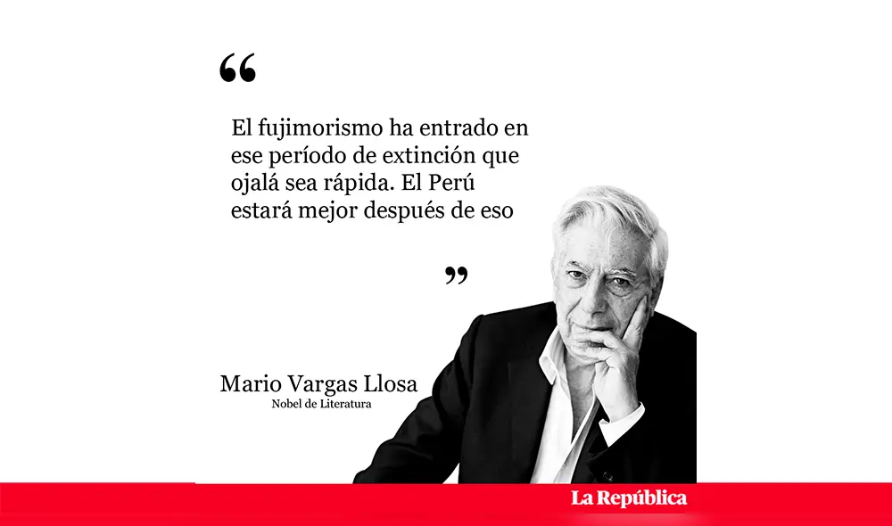 Las mejores frases de la entrevista a Mario Vargas Llosa [FOTOS]