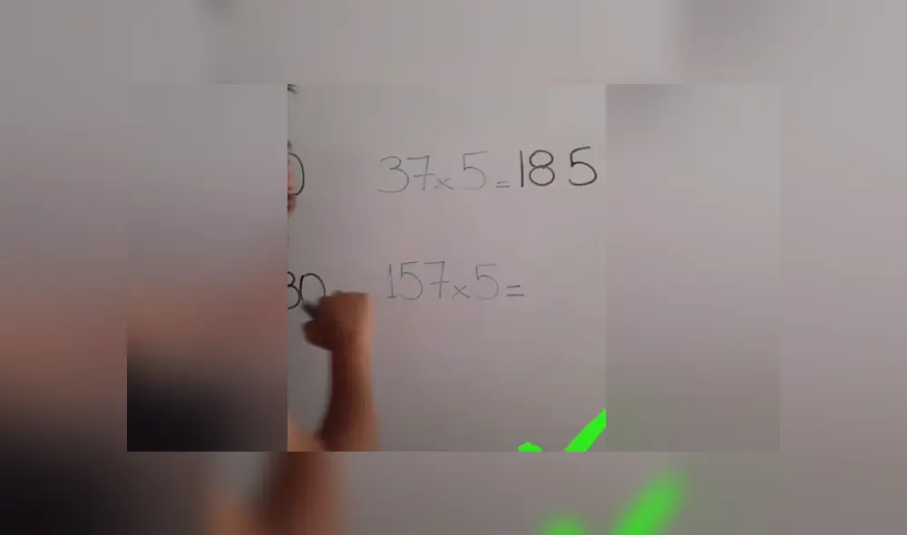 A través de TIkTok se hizo viral el ingenioso método que mostró un profesor de matemática para resolver la tabla de 5. A través de TIkTok se hizo viral el ingenioso método que mostró un profesor de matemática para resolver la tabla de 5.