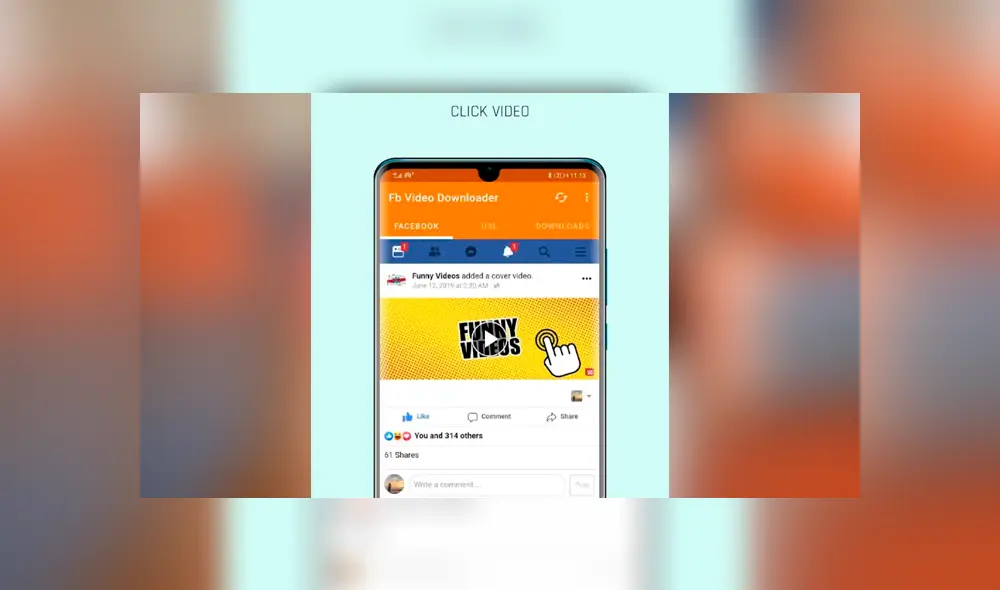 4. Entra a la app y dale 'play'. Foto: Captura. 4. Entra a la app y dale 'play'. Foto: Captura.