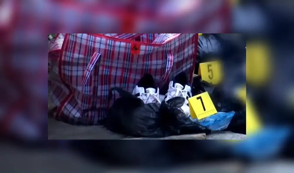 Crimen en SMP: zapatillas le pertenecerían a uno de los asesinos