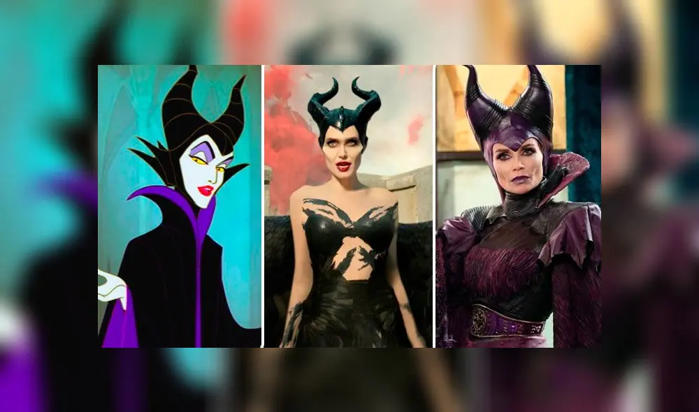 La villana de Disney tuvo varias apariciones en el cine y televisión. Créditos: Composición La villana de Disney tuvo varias apariciones en el cine y televisión. Créditos: Composición